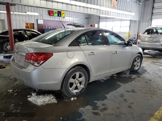 2012 Chevrolet Cruze LTZ with VIN 1G1PH5SCXC7117827, listed as a Copart auction lot 46258225 with 162,834 mi miles and Salvage Title. Bid and sale history available at carsss.com. Image 3.