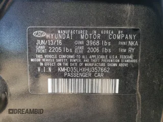 2017 Hyundai Elantra GT with VIN KMHD35LHXHU357662, listed as a Copart auction lot 68889834 with 84,543 mi miles and Salvage Title. Bid and sale history available at carsss.com. Image 13.