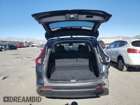 2025 Honda CR-V LX with VIN 5J6RS3H22SL002398, listed as a Copart auction lot 86980104 with 7,131 mi miles and Salvage Title. Bid and sale history available at DreamBid. Image 6.