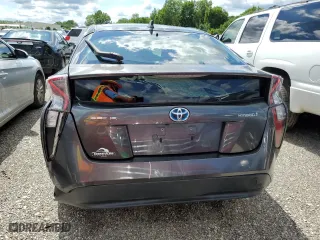 2016 Toyota Prius Two with VIN JTDKBRFU8G3008146, listed as a Copart auction lot 60035684 with 101,001 mi miles and Salvage Title. Bid and sale history available at carsss.com. Image 6.