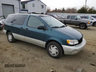 1998 Toyota Sienna LE with VIN 4T3ZF13C2WU002953, listed as a Copart auction lot 80202774 with 259,683 mi miles and Salvage Title. Bid and sale history available at carsss.com. Image 4.