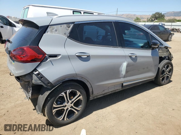 2019 Chevrolet Bolt EV Premier z VIN 1G1FZ6S01K4118823, wystawiony jako Copart lot #58155625 z przebiegiem 65 782 mil mil oraz Szkoda całkowita • Salvage title. Historia ofert i sprzedaży dostępna na DreamBid. Obrazek 3.
