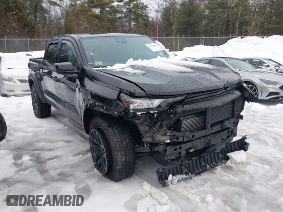 2023 Chevrolet Colorado 4WD Trail Boss with VIN 1GCPTEEK5P1196857, listed as a IAAI auction lot 41540862 with 13,681 mi miles. Bid and sale history available at carsss.com. Image 6.