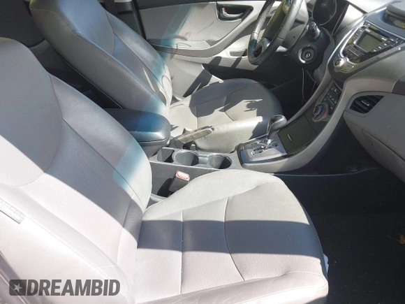 2013 Hyundai Elantra GLS with VIN KMHDH4AE8DU536524, listed as a IAAI auction lot 42213194 with 178,343 mi miles and . Bid and sale history available at DreamBid. Image 5.