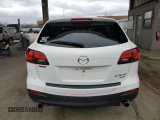 2014 Mazda CX-9 Sport with VIN JM3TB3BV5E0427867, listed as a Copart auction lot 51091995 with 122,008 mi miles and Salvage title. Bid and sale history available at DreamBid. Image 6.
