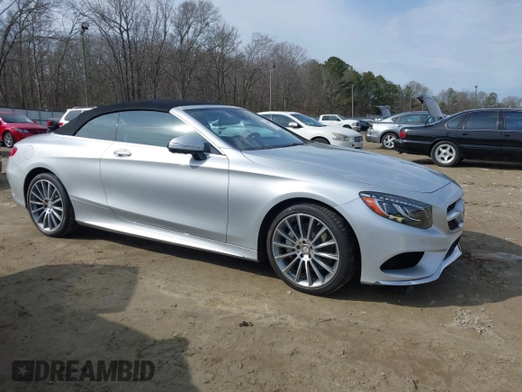 2017 Mercedes-Benz S 550 with VIN WDDXK8CB1HA019169, listed as a IAAI auction lot 41406073 with 17,581 mi miles and . Bid and sale history available at DreamBid. Image 13.