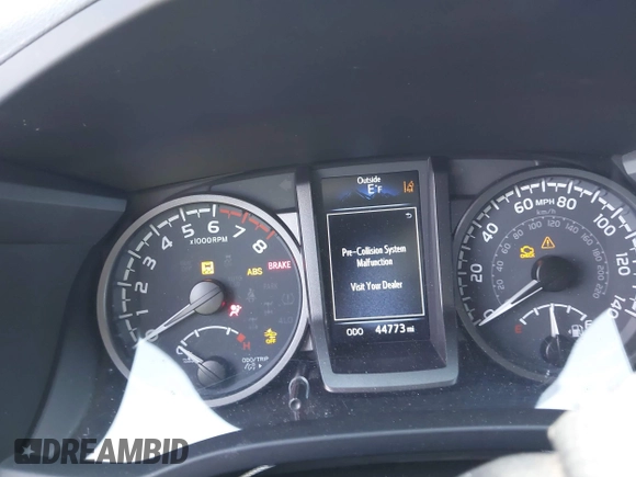 2023 Toyota Tacoma SR с VIN 3TMCZ5AN1PM583051, выставлен на аукционе IAAI как лот 42076961 с пробегом 44 773 миль миль и . История ставок и продаж доступна на DreamBid. Изображение 7.