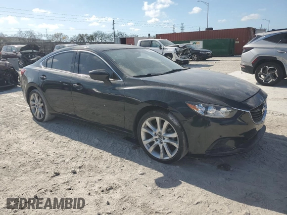 2014 Mazda 6 i Touring with VIN JM1GJ1V60E1128108, listed as a Copart auction lot 53190785 with 126,914 mi miles and Clean Title. Bid and sale history available at DreamBid. Image 4.