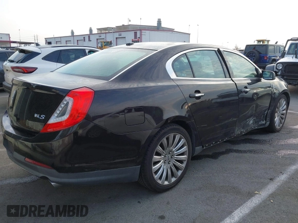 2013 Lincoln MKS with VIN 1LNHL9DK6DG608673, listed as a IAAI auction lot 42756289 with 103,118 mi miles and . Bid and sale history available at DreamBid. Image 4.