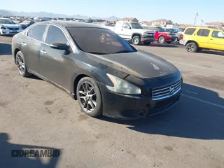 2011 Nissan Maxima 3.5 SV with VIN 1N4AA5AP1BC812912, listed as a IAAI auction lot 41349165 with 154,704 mi miles. Bid and sale history available at carsss.com. Image 1.