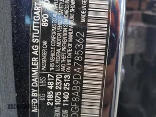 2013 Mercedes-Benz C 300 Sport with VIN WDDGF8AB9DA785362, listed as a Copart auction lot 54761865 with 202,301 mi miles and Salvage Title. Bid and sale history available at DreamBid. Image 12.