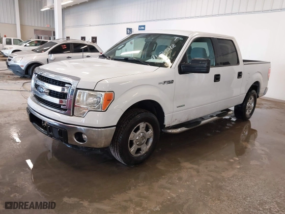2013 Ford F-150 XL with VIN 1FTFW1CTXDFA62013, listed as a IAAI auction lot 41645531 with 185,555 mi miles. Bid and sale history available at carsss.com. Image 18.
