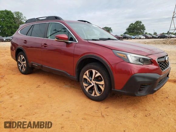 2020 Subaru Outback Limited z VIN 4S4BTANCXL3244066, wystawiony jako Copart lot #57295635 z przebiegiem 37 724 mil mil oraz Szkody całkowita. Historia ofert i sprzedaży dostępna na DreamBid. Obrazek 4.