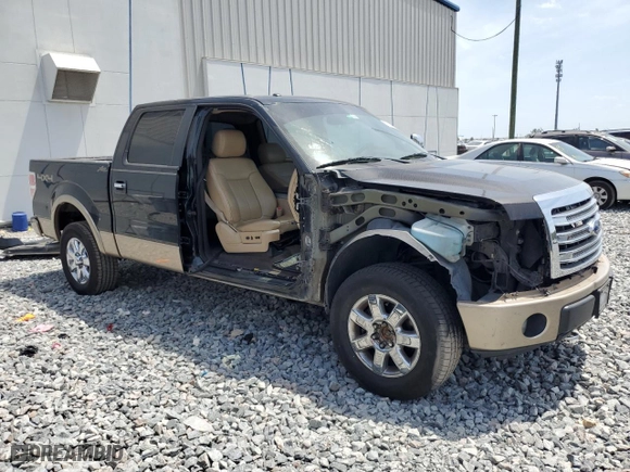 2013 Ford F-150 XLT with VIN 1FTFW1E68DFC16774, listed as a Copart auction lot 53814775 with 274,150 mi miles and Salvage Title. Bid and sale history available at carsss.com. Image 4.