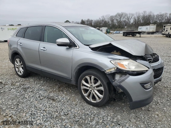 2012 Mazda CX-9 Grand Touring with VIN JM3TB2DA7C0338934, listed as a Copart auction lot 44229615 with 268,072 mi miles and Salvage Title. Bid and sale history available at carsss.com. Image 4.