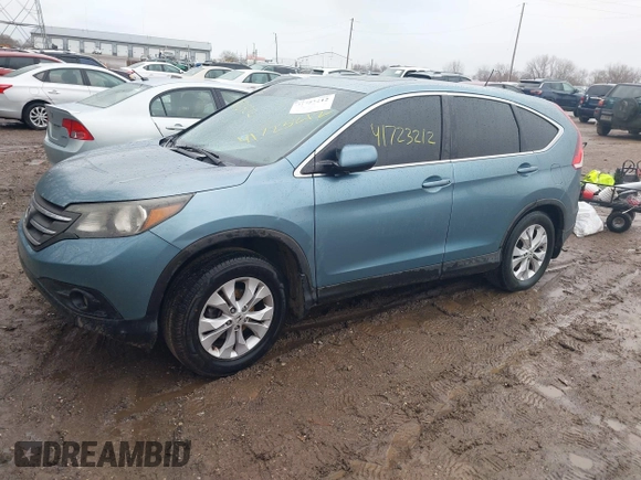 2014 Honda CR-V EX with VIN 2HKRM4H57EH634533, listed as a IAAI auction lot 41723212 with Not Provided miles and . Bid and sale history available at DreamBid. Image 2.