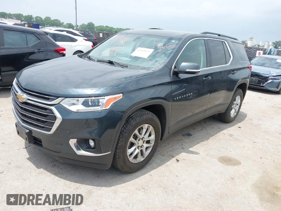 2020 Chevrolet Traverse LT Cloth with VIN 1GNERGKW7LJ173784, listed as a IAAI auction lot 42319473 with 72,504 mi miles and . Bid and sale history available at DreamBid. Image 17.