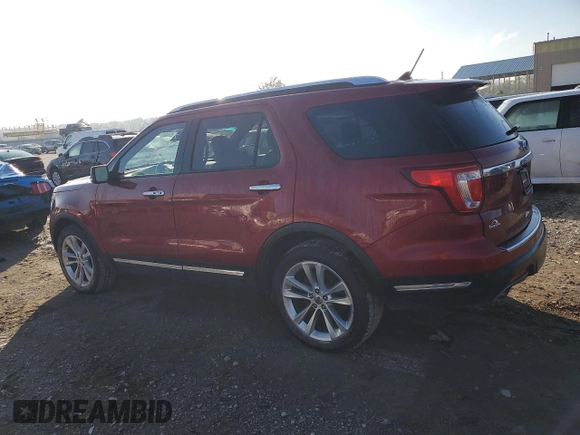 2018 Ford Explorer Limited z VIN 1FM5K8FH4JGC70672, wystawiony jako Copart lot #79307414 z przebiegiem 151 273 mil mil oraz Czysty tytuł • Clean title. Historia ofert i sprzedaży dostępna na DreamBid. Obrazek 2.