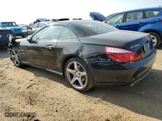 2014 Mercedes-Benz SL-Class SL 550 with VIN WDDJK7DAXEF028201, listed as a Copart auction lot 64588264 with 17,206 mi miles and Salvage Title. Bid and sale history available at carsss.com. Image 2.
