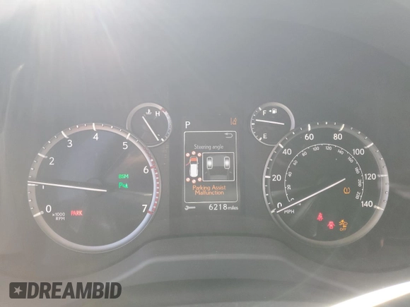 2020 Lexus GX 460 Premium z VIN JTJAM7BX5L5265092, wystawiony jako Copart lot #54736895 z przebiegiem 6 218 mil mil oraz Szkoda całkowita • Salvage title. Historia ofert i sprzedaży dostępna na DreamBid. Obrazek 9.