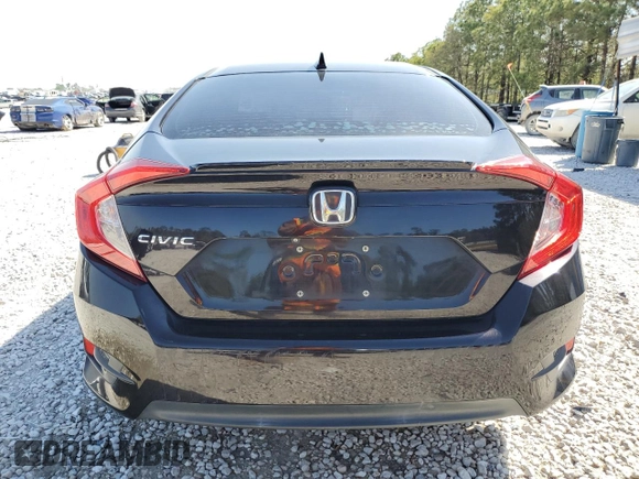 2016 Honda Civic Sedan EX-L with VIN 19XFC1F7XGE203507, listed as a Copart auction lot 50212395 with 83,835 mi miles and Salvage Title. Bid and sale history available at carsss.com. Image 6.