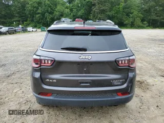 2018 Jeep Compass Limited z VIN 3C4NJDCB6JT436704, wystawiony jako Copart lot #59470265 z przebiegiem 84 581 mil mil oraz Szkoda całkowita • Salvage title. Historia ofert i sprzedaży dostępna na DreamBid. Obrazek 6.