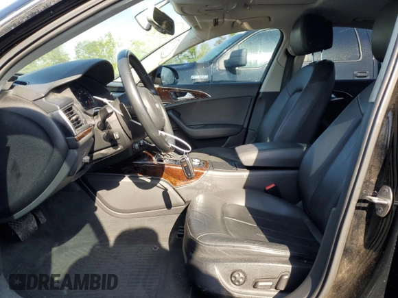 2015 Audi A6 Premium Plus with VIN WAUGFAFC2FN020408, listed as a Copart auction lot 53691615 with 119,878 mi miles and Salvage title. Bid and sale history available at DreamBid. Image 7.