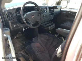 2019 GMC Savana Cargo Van with VIN 1GTW7AFG6K1294520, listed as a Copart auction lot 83498774 with 145,685 mi miles and Salvage Title. Bid and sale history available at carsss.com. Image 8.