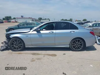 2018 Mercedes-Benz C 43 AMG with VIN 55SWF6EB9JU236198, listed as a IAAI auction lot 42278960 with 48,432 mi miles and . Bid and sale history available at DreamBid. Image 14.