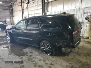 2017 Dodge Durango GT with VIN 1C4RDJDG9HC814439, listed as a Copart auction lot 53280975 with 106,286 mi miles and Salvage title. Bid and sale history available at DreamBid. Image 2.