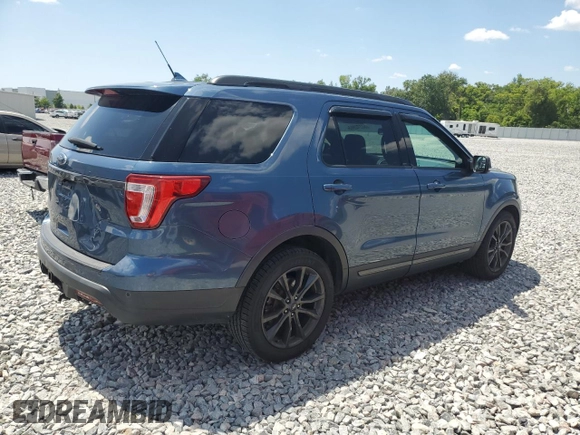 2018 Ford Explorer XLT with VIN 1FM5K7D81JGA12252, listed as a Copart auction lot 52372855 with 120,247 mi miles and Salvage Title. Bid and sale history available at DreamBid. Image 3.