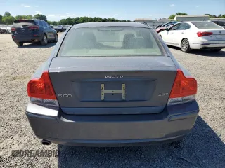 2005 Volvo S60 with VIN YV1RS592452426153, listed as a Copart auction lot 53129744 with 191,056 mi miles and Salvage Title. Bid and sale history available at carsss.com. Image 6.