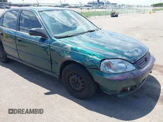 1999 Honda Civic LX z VIN 1HGEJ6672XL044666, wystawiony jako IAAI lot #42343700 z przebiegiem 144 445 mil mil oraz . Historia ofert i sprzedaży dostępna na DreamBid. Obrazek 6.