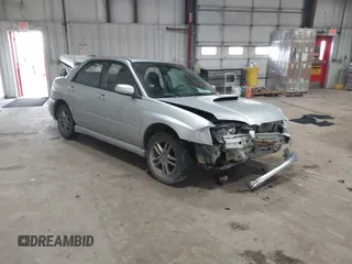 2005 Subaru Impreza Sedan (Natl) WRX with VIN JF1GD29685H514201, listed as a IAAI auction lot 41354280 with 89,751 mi miles. Bid and sale history available at carsss.com. Image 1.