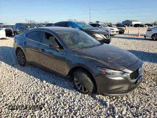 2018 Mazda 6 Sport with VIN JM1GL1UM1J1329438, listed as a Copart auction lot 46341585 with 179,970 mi miles and Salvage Title. Bid and sale history available at carsss.com. Image 4.