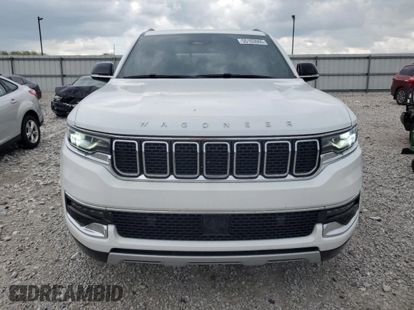 2023 Jeep Wagoneer Series II with VIN 1C4SJVBP0PS546311, listed as a Copart auction lot 55163665 with 23,576 mi miles and Salvage title. Bid and sale history available at DreamBid. Image 5.