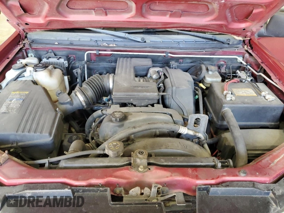 2004 GMC Canyon 1SB SLE Z85 with VIN 1GTCS136148151238, listed as a Copart auction lot 49305655 with 0 mi miles and Salvage Title. Bid and sale history available at carsss.com. Image 12.