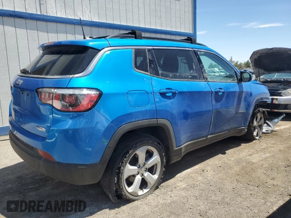 2017 Jeep Compass Latitude с VIN 3C4NJCBB6HT629411, выставлен на аукционе Copart как лот 56982885 с пробегом 109 913 миль миль и Списание • Salvage title. История ставок и продаж доступна на DreamBid. Изображение 3.