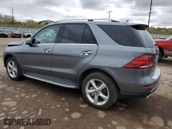 2018 Mercedes-Benz GLE 350 with VIN 4JGDA5HB8JB107428, listed as a Copart auction lot 55230145 with 110,000 mi miles and Salvage title. Bid and sale history available at DreamBid. Image 2.