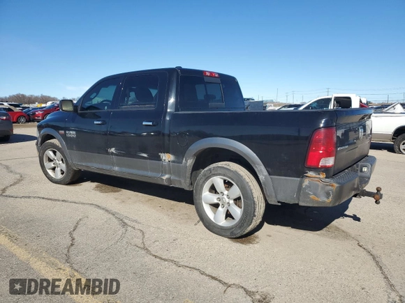 2013 Ram 1500 Outdoorsman with VIN 1C6RR7LTXDS552649, listed as a Copart auction lot 45701145 with 170,338 mi miles and Salvage Title. Bid and sale history available at carsss.com. Image 2.