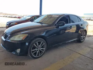 2008 Lexus IS 250 z VIN JTHBK262185070885, wystawiony jako Copart lot #61804405 z przebiegiem 173 703 mil mil oraz Czysty tytuł • Clean title. Historia ofert i sprzedaży dostępna na DreamBid. Obrazek 1.