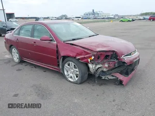 2010 Chevrolet Impala LT with VIN 2G1WB5EK8A1176062, listed as a IAAI auction lot 37045040 with 105,056 mi miles and . Bid and sale history available at DreamBid. Image 1.