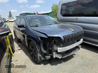 2022 Jeep Cherokee Latitude Lux with VIN 1C4PJMMX1ND513185, listed as a Copart auction lot 58665695 with 80,120 mi miles and Salvage title. Bid and sale history available at DreamBid. Image 4.