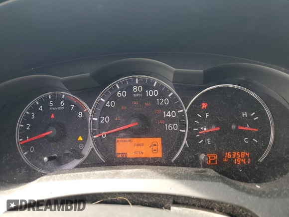 2012 Nissan Altima S with VIN 1N4AL2AP0CC207483, listed as a Copart auction lot 54379925 with 163,584 mi miles and Salvage Title. Bid and sale history available at DreamBid. Image 9.