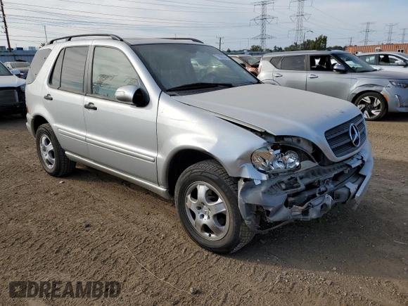 2003 Mercedes-Benz M-Class 3.7L with VIN 4JGAB57E33A421993, listed as a Copart auction lot 71800334 with 210,086 mi miles and Salvage Title. Bid and sale history available at carsss.com. Image 4.