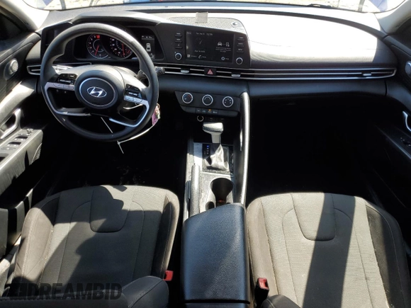 2023 Hyundai Elantra SE with VIN KMHLL4AG1PU388054, listed as a Copart auction lot 51156375 with 76,454 mi miles and Salvage Title. Bid and sale history available at DreamBid. Image 8.