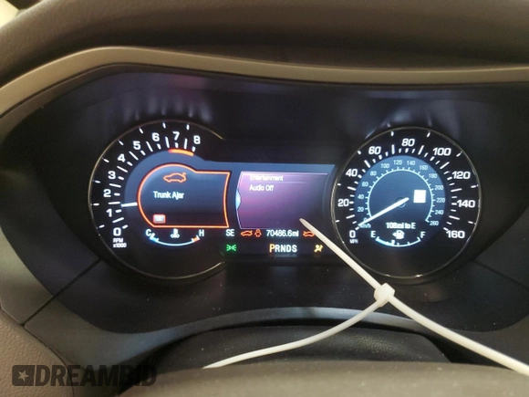 2014 Lincoln MKZ with VIN 3LN6L2J96ER807359, listed as a Copart auction lot 46346565 with 70,486 mi miles and Non Repairable. Bid and sale history available at carsss.com. Image 9.