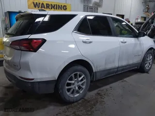 2022 Chevrolet Equinox LT with VIN 3GNAXUEV5NL312893, listed as a IAAI auction lot 41571644 with 54,600 mi miles. Bid and sale history available at carsss.com. Image 4.
