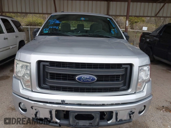 2014 Ford F-150 XL with VIN 1FTEX1CMXEFC92119, listed as a IAAI auction lot 41605366 with 231,453 mi miles and . Bid and sale history available at DreamBid. Image 6.