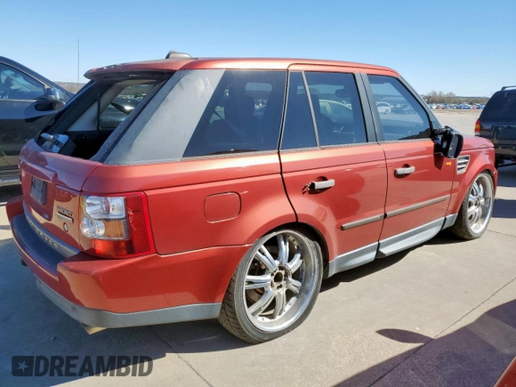 2006 Land Rover Range Rover Sport SC with VIN SALSH234X6A958456, listed as a Copart auction lot 47623375 with 139,847 mi miles and Clean Title. Bid and sale history available at carsss.com. Image 3.